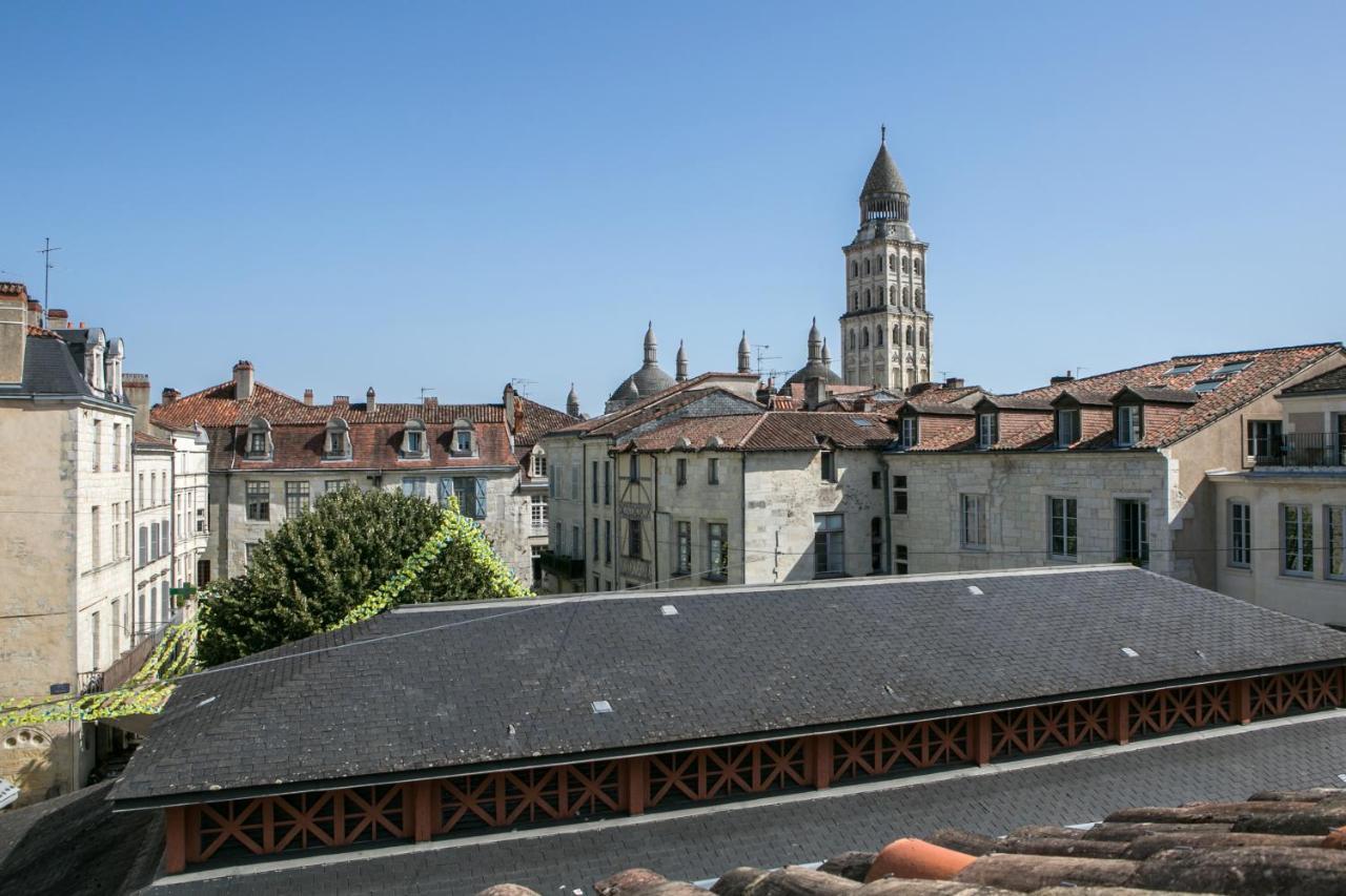 Ferienwohnung Logis Des Halles Du Coderc Périgueux Exterior foto